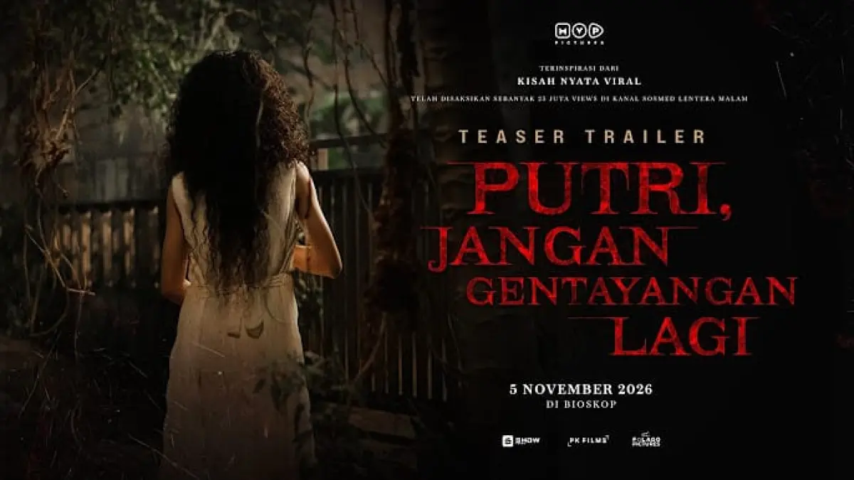 Menyimpan Dendam di Balik Gaun Putih, Mengurai Alur Cerita Putri, Jangan Gentayangan Lagi dari Detail Posternya.