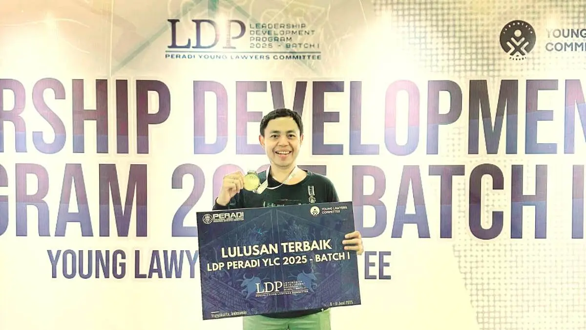 Ketua YLC DPC Peradi Mojokerto Muhammad Dhoufi, S.H.

