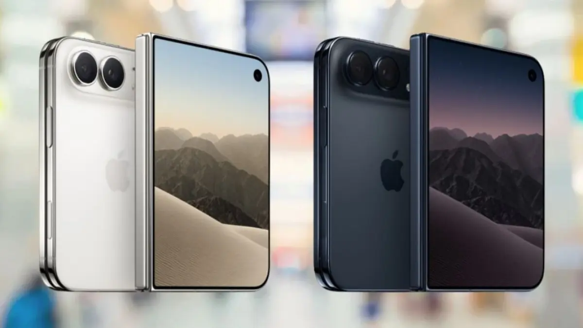 iPhone Duo jadi sorotan! Layar lipat 7,6 inci, chip A20 Pro, kamera 48MP, dan baterai hingga 24 jam. Harganya? Mulai sekitar Rp33 jutaan!