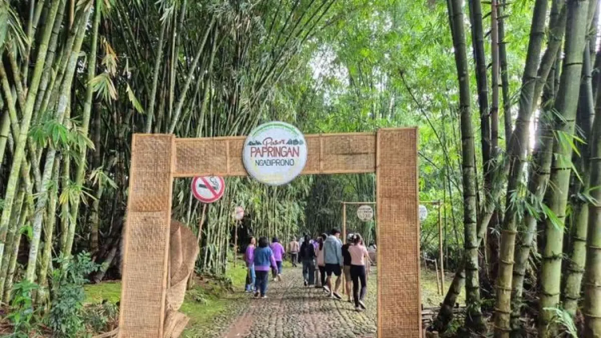Pasar Papringan Temanggung, Jawa Tengah (Sumber : Kompas.com)