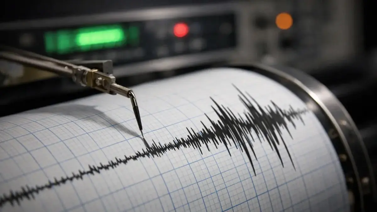 Seismograf alat pengukur magnitude gempa bumi (foto: pinterest Dernière heure QC)