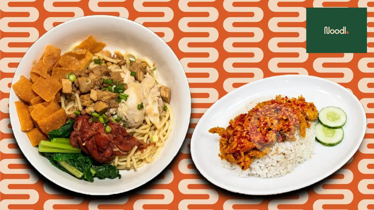 Pecinta mie wajib mampir, Noodl. siap menyajikan berbagai macam olahan mie yang murah dan enak.