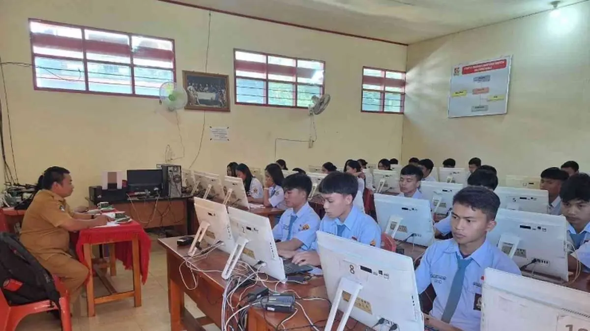 Simulasi Tes Kemampuan Akademik (TKA) Tingkat SMA/SMK Tahun 2026 (Sumber : Kompas.com)