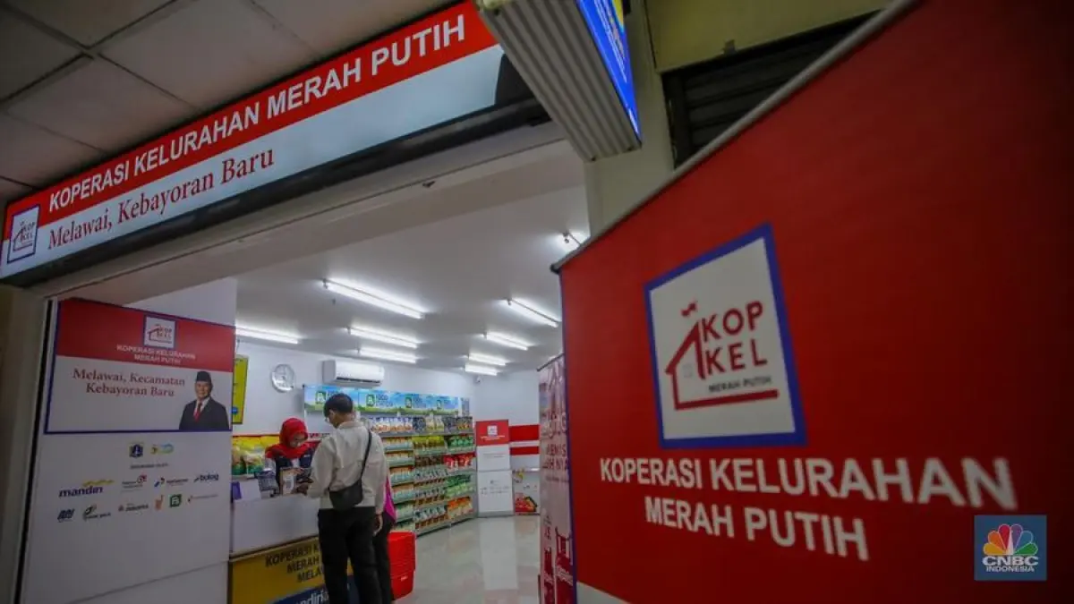 koperasi kelurahan yang ada di Kebayoran Baru (Foto: CNBC Indonesia)