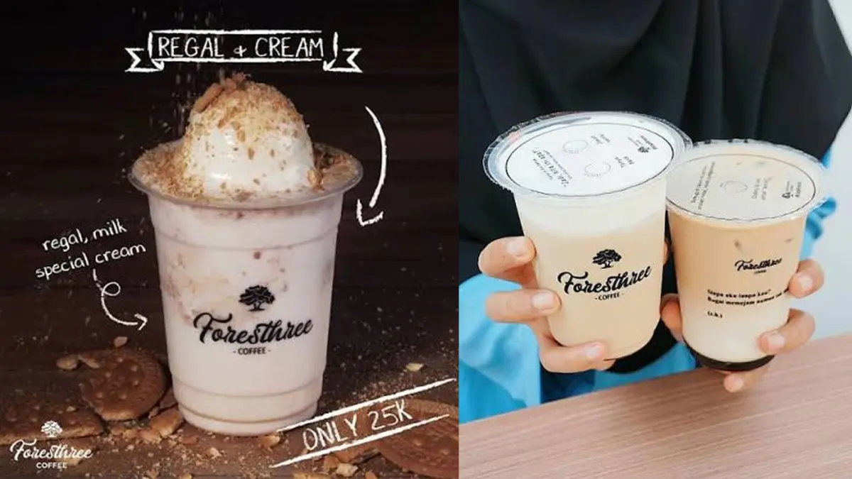 Foresthree Coffee di Mojokerto menyediakan banyak pilihan minuman yang menyegarkan
