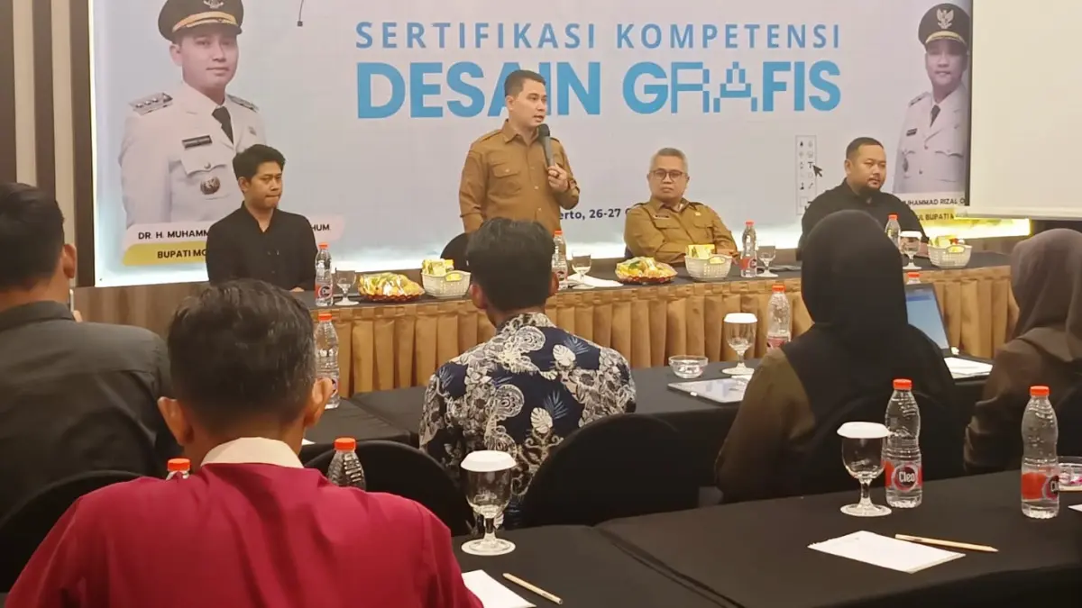 Dorong Generasi Muda di Mojokerto Kuasai Sertifikasi Desain Grafis