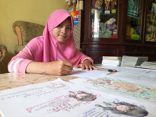 koleksi-komik-dari-uang-jajan-mulai-belajar-menulis-novel