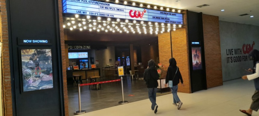 BIOSKOP: CGV Mojokerto menawarkan fasilitas menonton film pada layar lebar satu-satunya di Mojokerto.