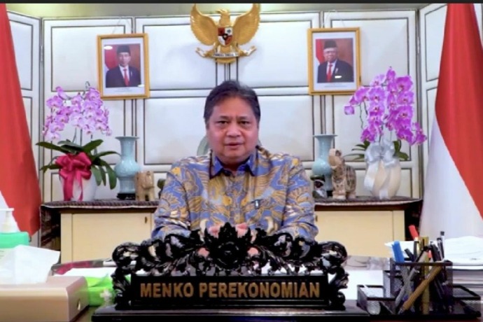 Menko Perekonomian RI Airlangga Hartarto.