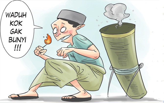 ilustrasi merconan dok jawaposradarmojokerto.id