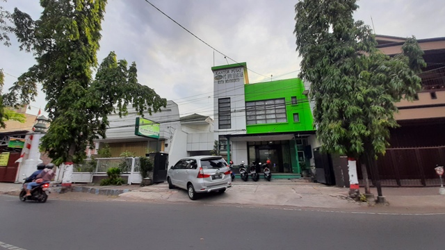 BAKAL DISUNTIK DANA: Kantor BPRS Mojo Artho di Jalan Mojopahit. Tahun ini Pemkot Mojokerto berencana kembali memberi penyertaan modal sebesar Rp 6,4 miliar.