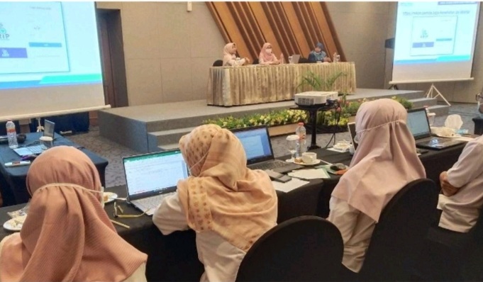 APLIKASI: BPJS Kesehatan Cabang Mojokerto melakukan sosialisasi Aplikasi ARIP kepada Organisasi Perangkat Daerah (OPD) beserta Satuan Kerja Perangkat Daerah (SKPD) di wilayah kerja Pemerintah Kota Mojokerto yang dihadiri oleh seluruh bendahara di lingkung