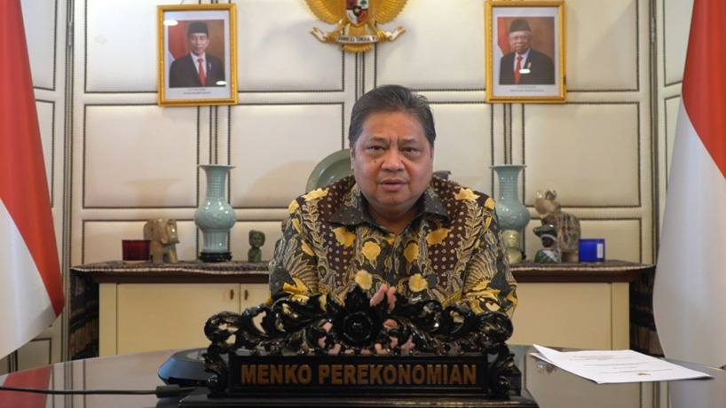 Menko Perekonomian Airlangga Hartarto. (dok ekon.go.id for Jawa Pos Radar Mojokerto)