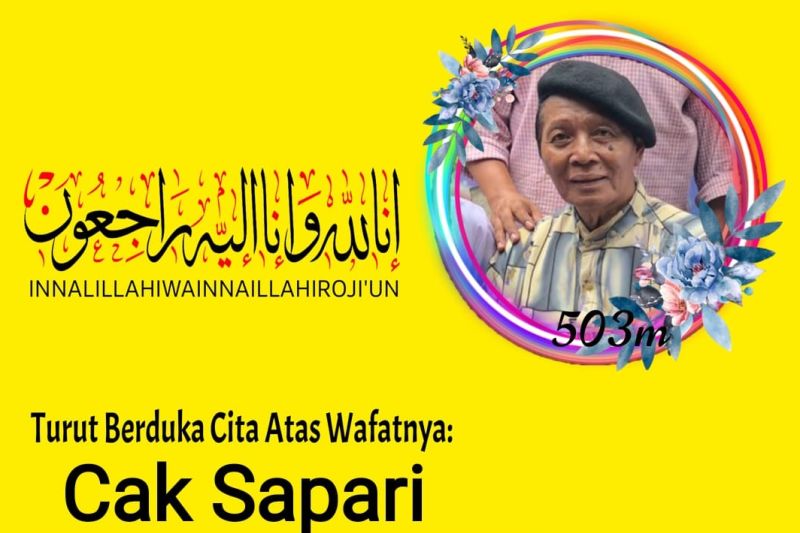 Seniman Ludruk Surabaya Cak Sapari dikabarkan meninggal dunia (ANTARA/HO-istimewa)