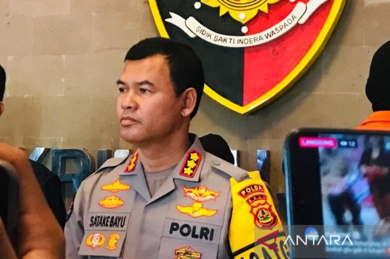 Kepala Bidang Hubungan Masyarakat (Kabid Humas) Kepolisian Daerah (Polda) Bali Komisaris Besar Polisi Stefanus Satake Bayu Setianto. ANTARA/Rolandus Nampu