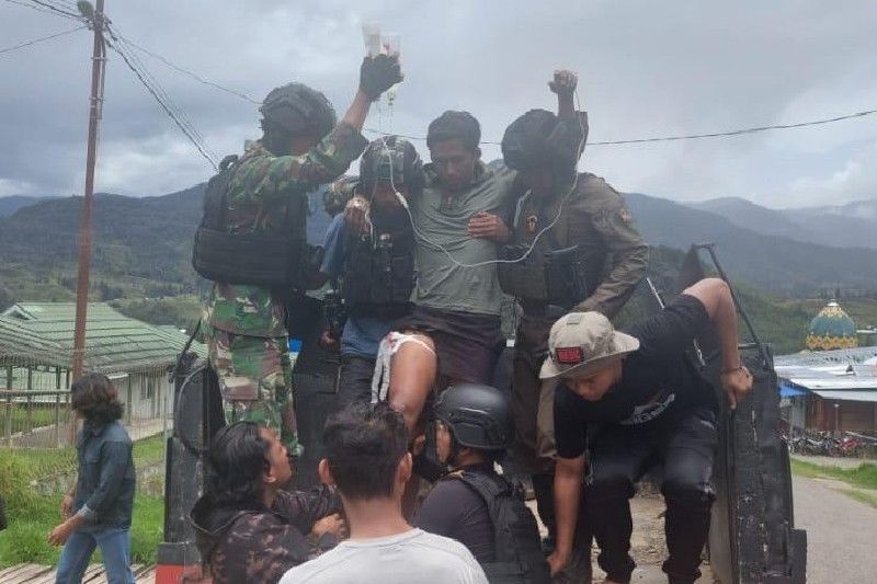 Serka Iskan Dwi Wardana yang tertembak oleh KKB saat berpatroli di Kampung Yenggernok, Distrik Gome, Kabupaten Puncak, Papua Tengah, Minggu (13/11/2022). ANTARA/HO-Dokumen Pribadi
