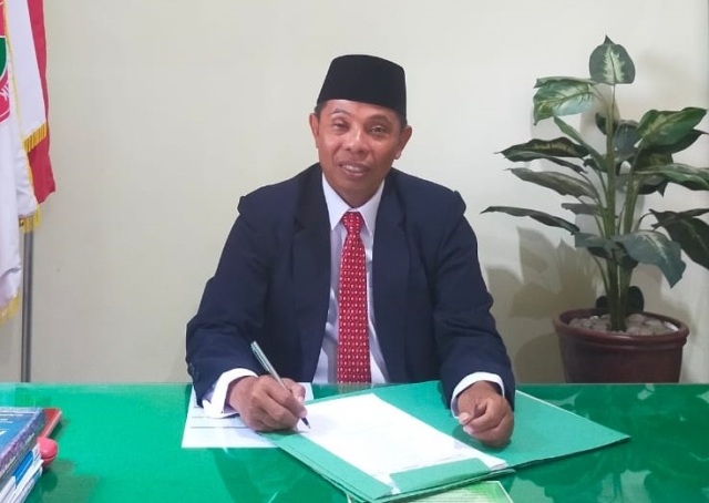 Samian S. Pd, M.M, Kepala SMPN 2 Bangsal Kabupaten Mojokerto.