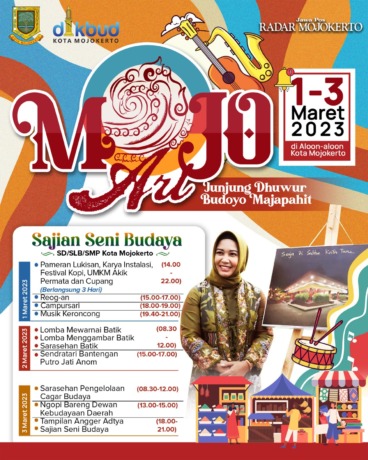 Event Mojoart 2023. (dok Dinas Kominfo Kota Mojokerto for JPRM)