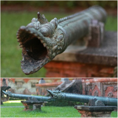 UNIK: Meriam pelor yang disebut hasil adaptasi meriam cetbang, sudah digunakan perang hingga Kerajaan Majapahit runtuh. (dok instagram Museum Bali for JPRM)