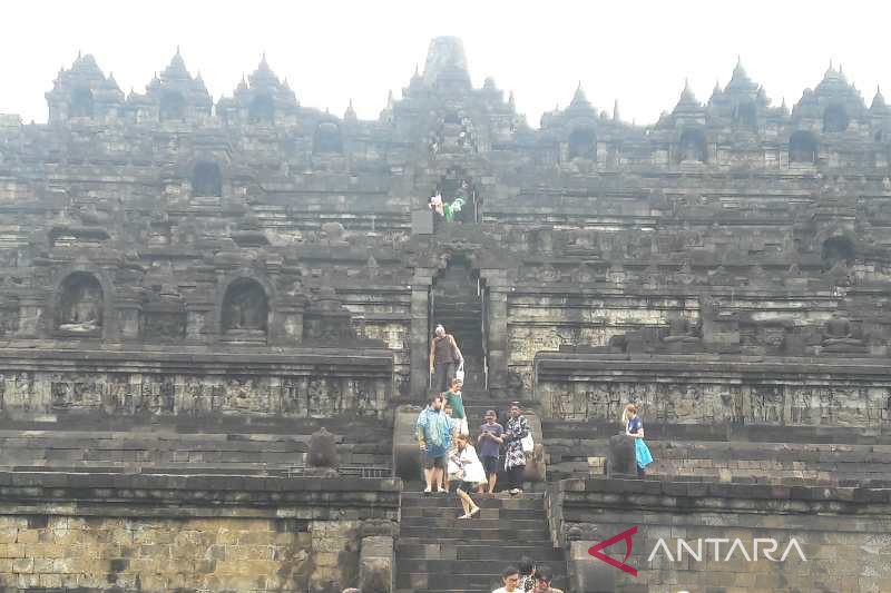 Candi Borobudur. ANTARA/Heru Suyitno