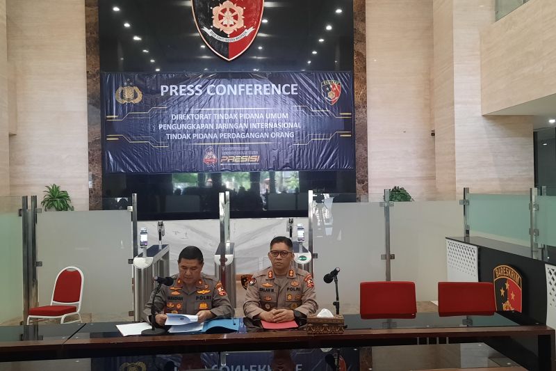 Kepala Biro Penerangan Masyarakat (Karopenmas) Divisi Humas Polri Brigjen Pol. Ahmad Ramadhan, Selasa (4/4/2023). (ANTARA/Laily Rahmawaty)
