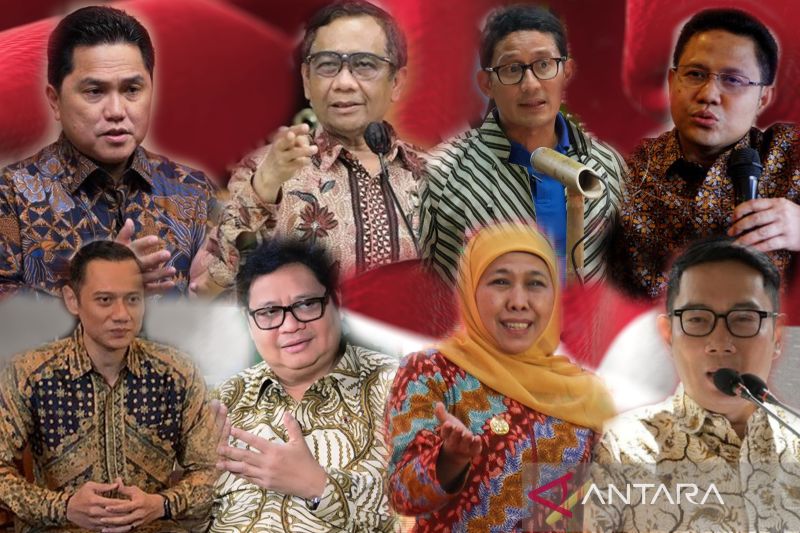 Ilustrasi - Calon Presiden Republik Indonesia dalam Pilpres 2024. ANTARA/Naufal Ammar