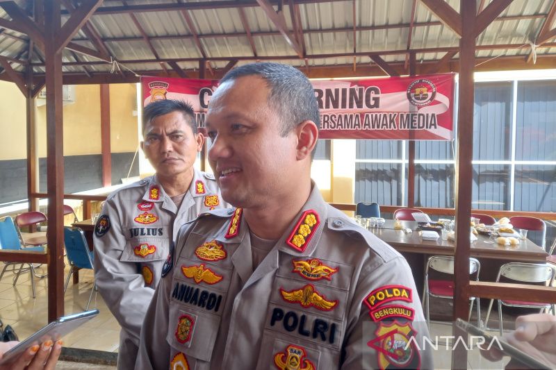 Kabid Humas Polda Bengkulu Kombes Pol Anuardi. ANTARA/Anggi Mayasari