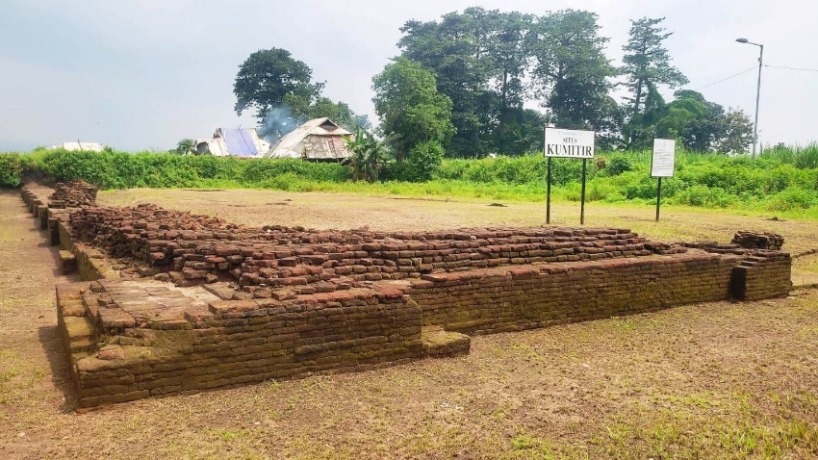 SITUS MAJAPAHIT: Area Situs Kumitir yang diduga bekas area istana bangsawan era Majapahit terletak di Dusun Bendo, Desa Kumitir, Kecamatan Jatirejo, Kabupaten Mojokerto. (Martda Vadetya/JPRM)