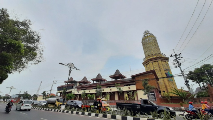 SIAP DIBUKA: Objek wisata Pemandaian Sekarsari, Kota Mojokerto setelah dilakukan revitalisasi. (Rizal Amrulloh/JPRM)