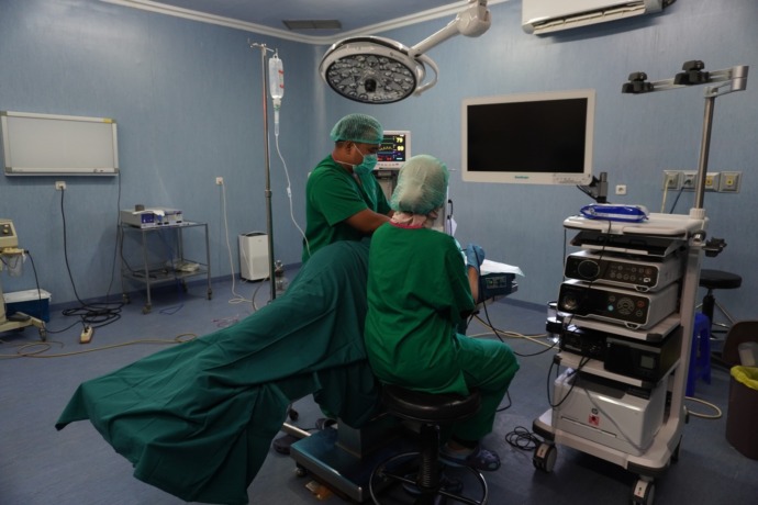 SEHAT: RS Gatoel menyediakan layanan endoskopi bagi masyarakat.