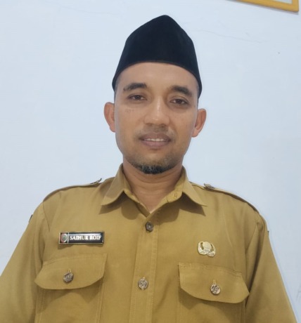 Kepala SDN Kaligoro, Kecamatan Kutorejo, Kabupaten Mojokerto Saihur Roif, S.Pd.