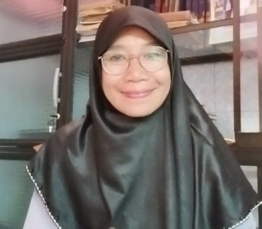 Siti Munawaro,S.Pd.I, M.M, guru MTs Al-Musthofa Desa Canggu, Kecamatan Jetis, Kabupaten Mojokerto