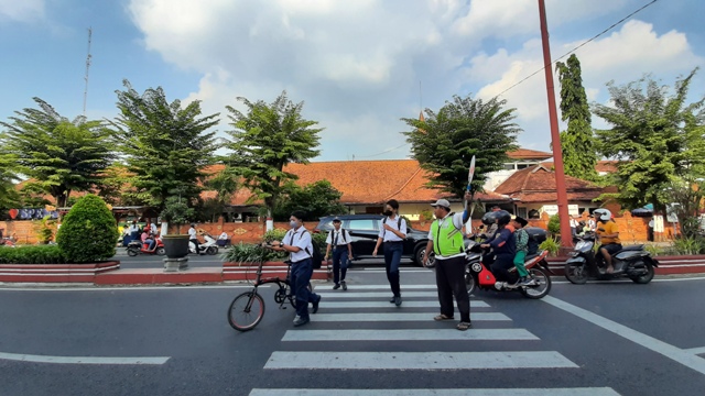 ZONASI: SMPN 1 Kota Mojokerto yang masuk dalam salah satu pilihan sekolah di zona 1 pada pembagian wilayah PPDB tahun pelajaran 2023/2024.)