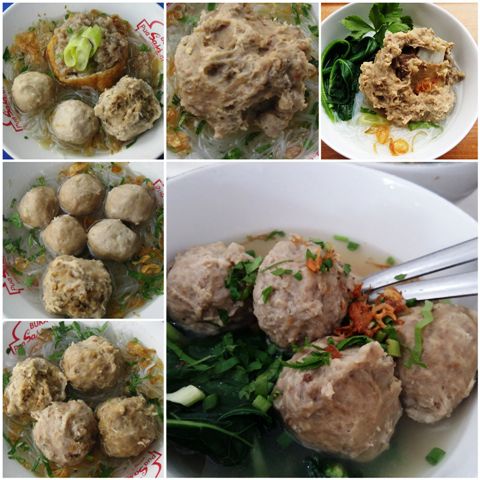 Aneka menu bakso di Bakso Mantono. (dok JPRM)