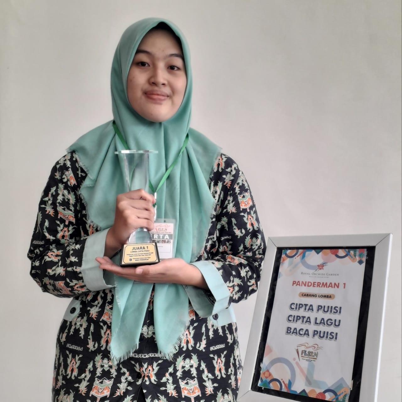 Maulidiyah Aprilia Rokhim, Siswi SMA NU 1 Gresik.