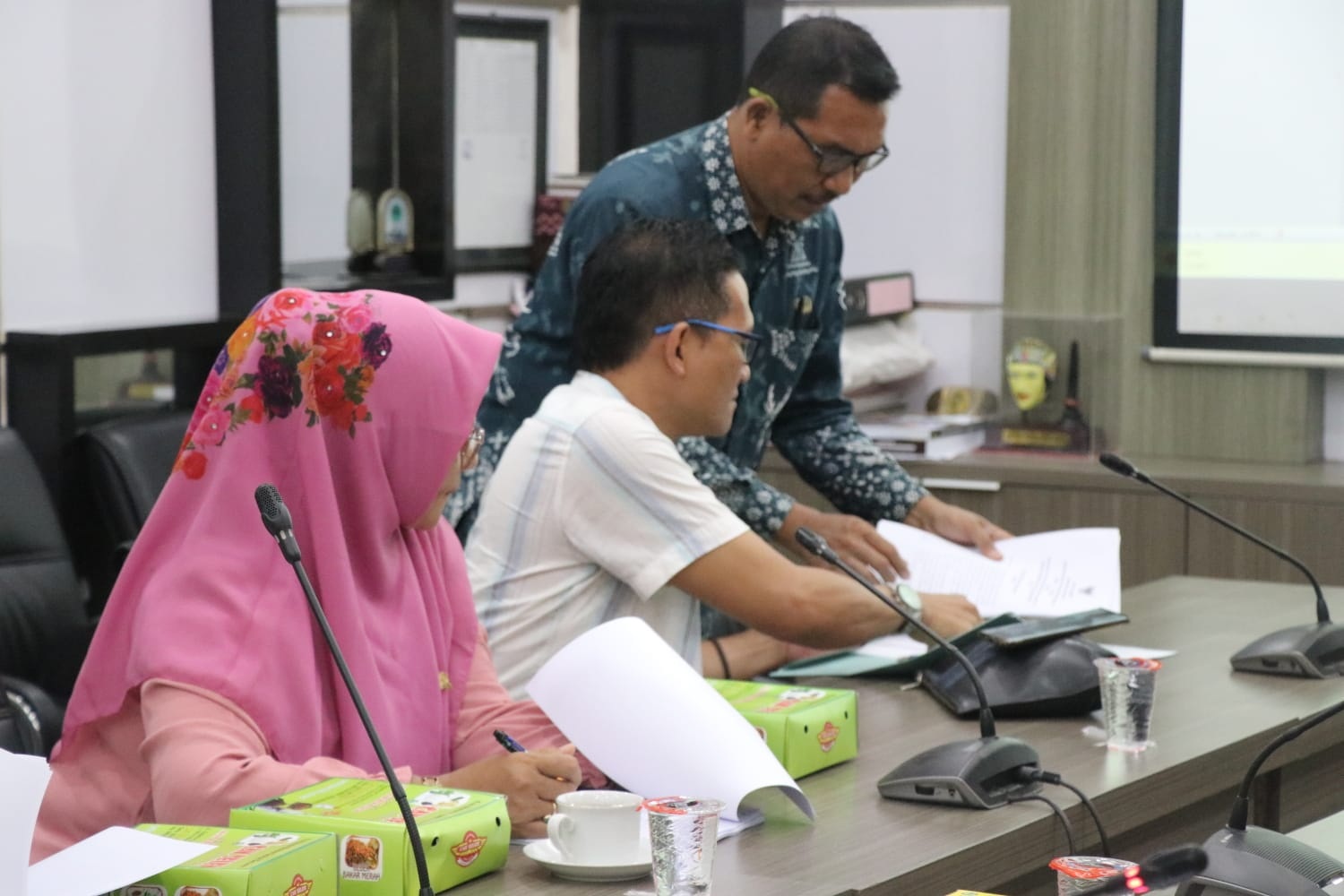 HEARING: Komisi III saat melakukan rapat bersama OPD mitra beberapa waktu lalu.