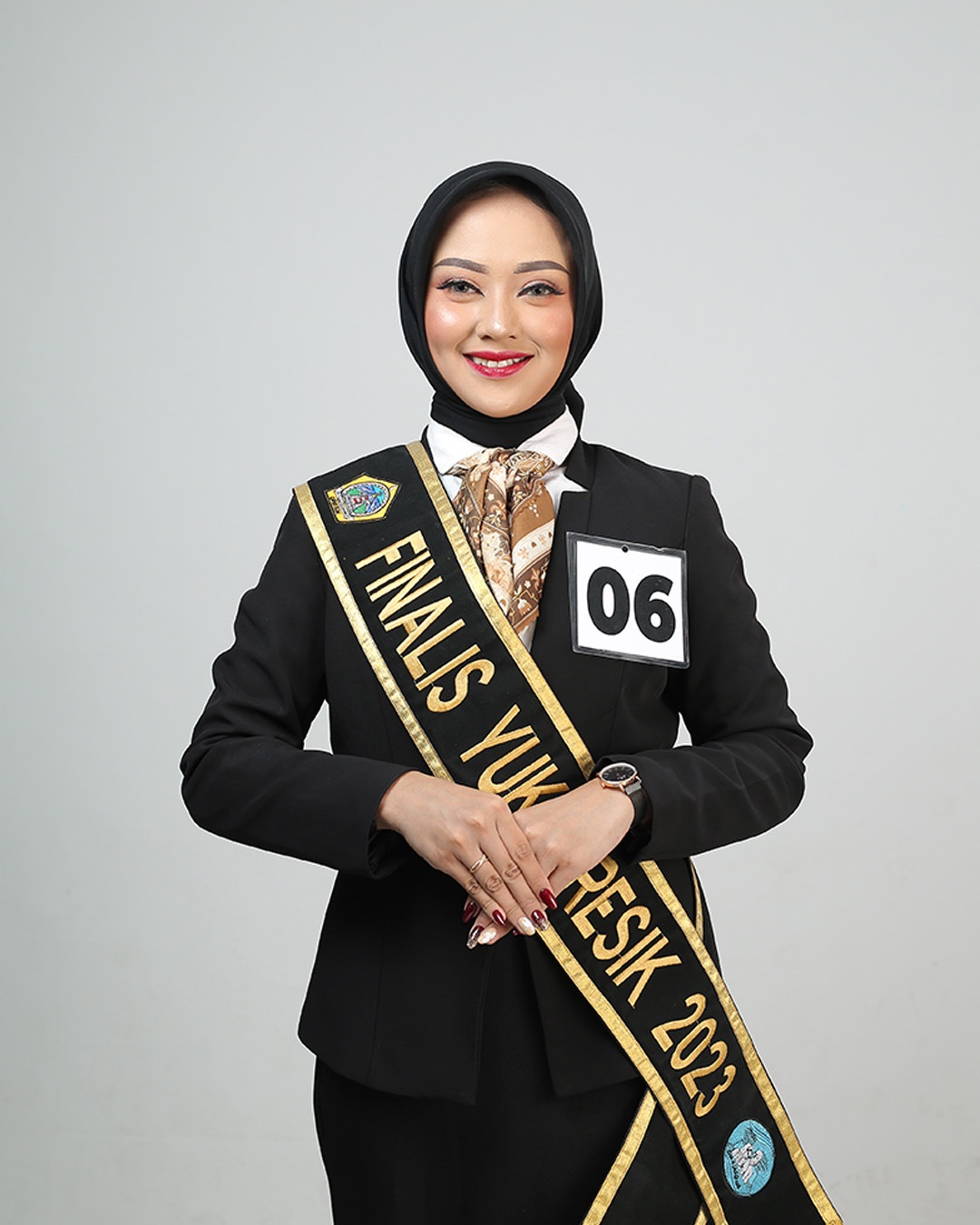 Aminah Sugiharti, Finalis Duta Wisata Cak Yuk Gresik 2023