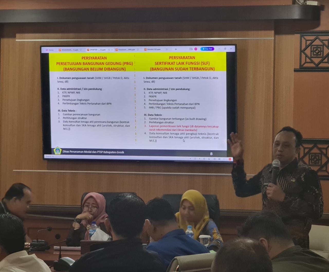 KOLABORASI: Pemkab Gresik terus tancap gas mengejar defisit APBD dengan meningkatkan kolaborasi antar OPD.