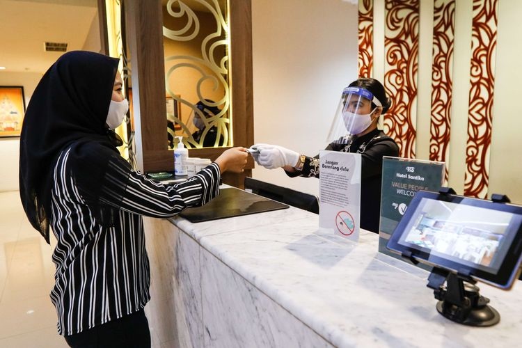 DIPERBANYAK: Salah satu pelaku usaha di Gresik yang telah menggunakan tapping box.