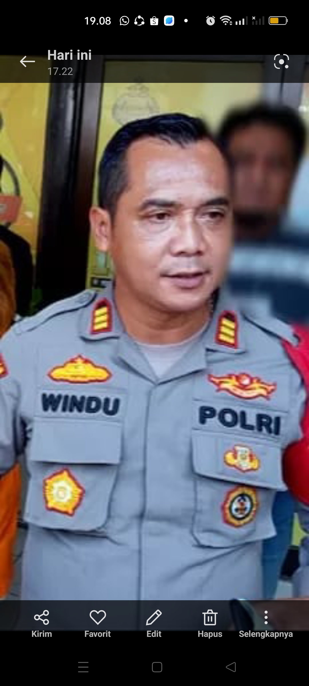 Kapolsek Manyar Akp Windu Priyo Prayitno