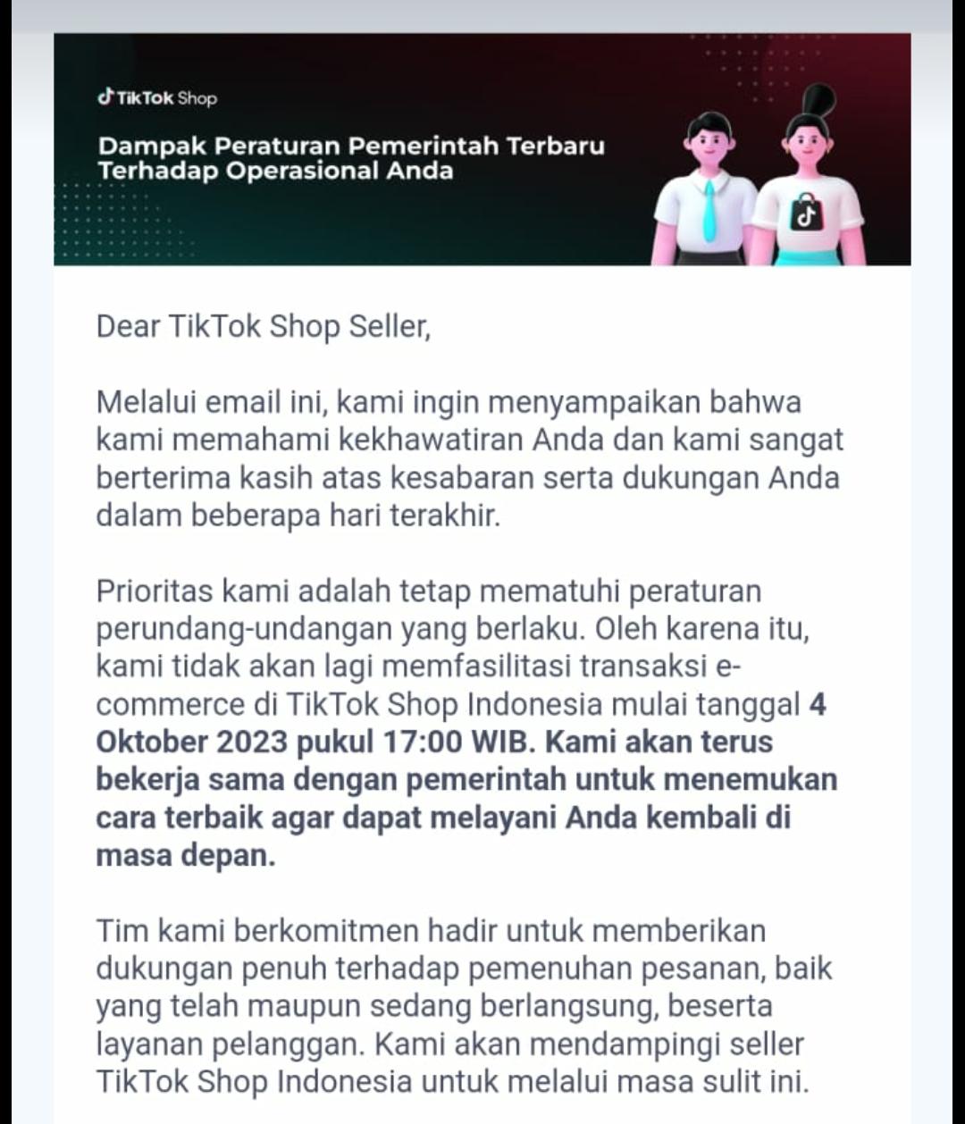 TikTok Ship remi ditutup