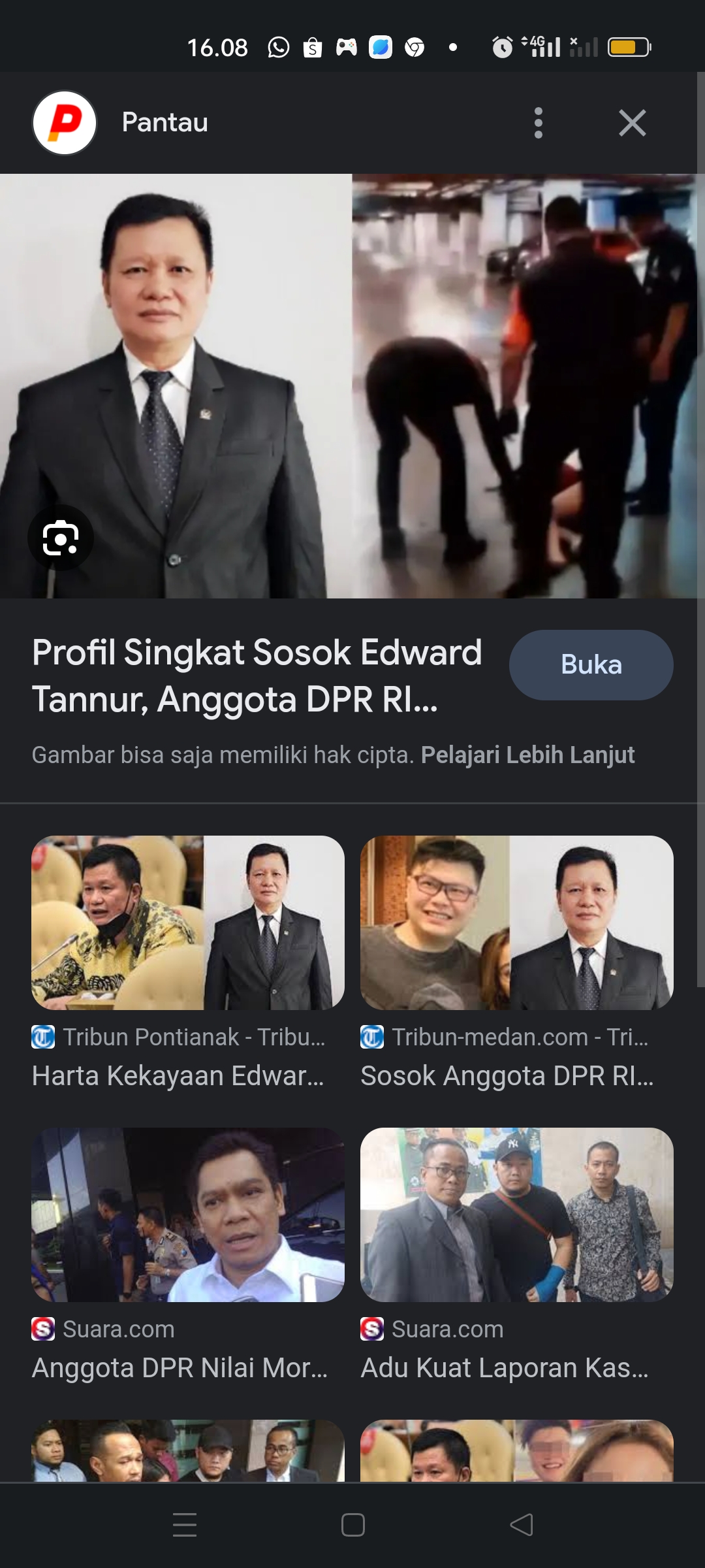 Kasus pembunuhan yang dilakukan oleh anak Anggota DPR, Edward T terjadi di Surabaya, Jawa Timur
