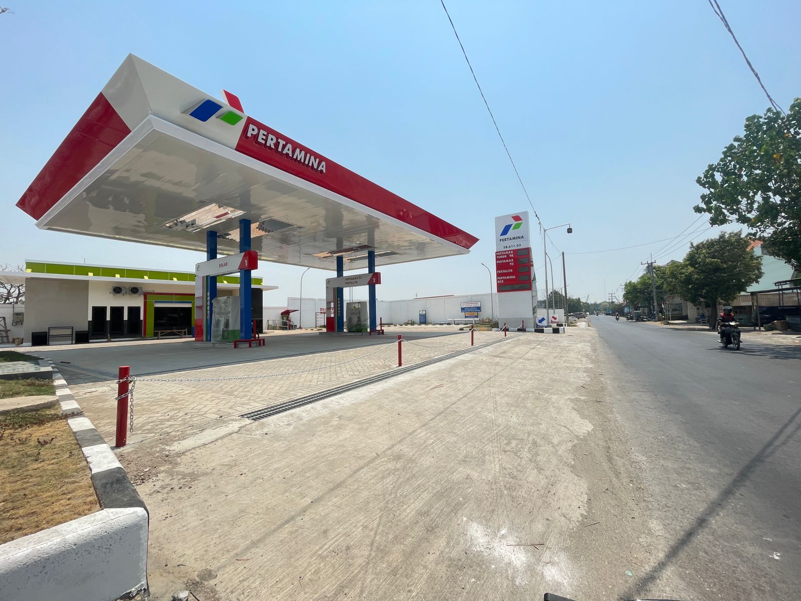 HAMPIR TUNTAS: SPBN Lumpur mulai beroperasi pada 23 November mendatang.