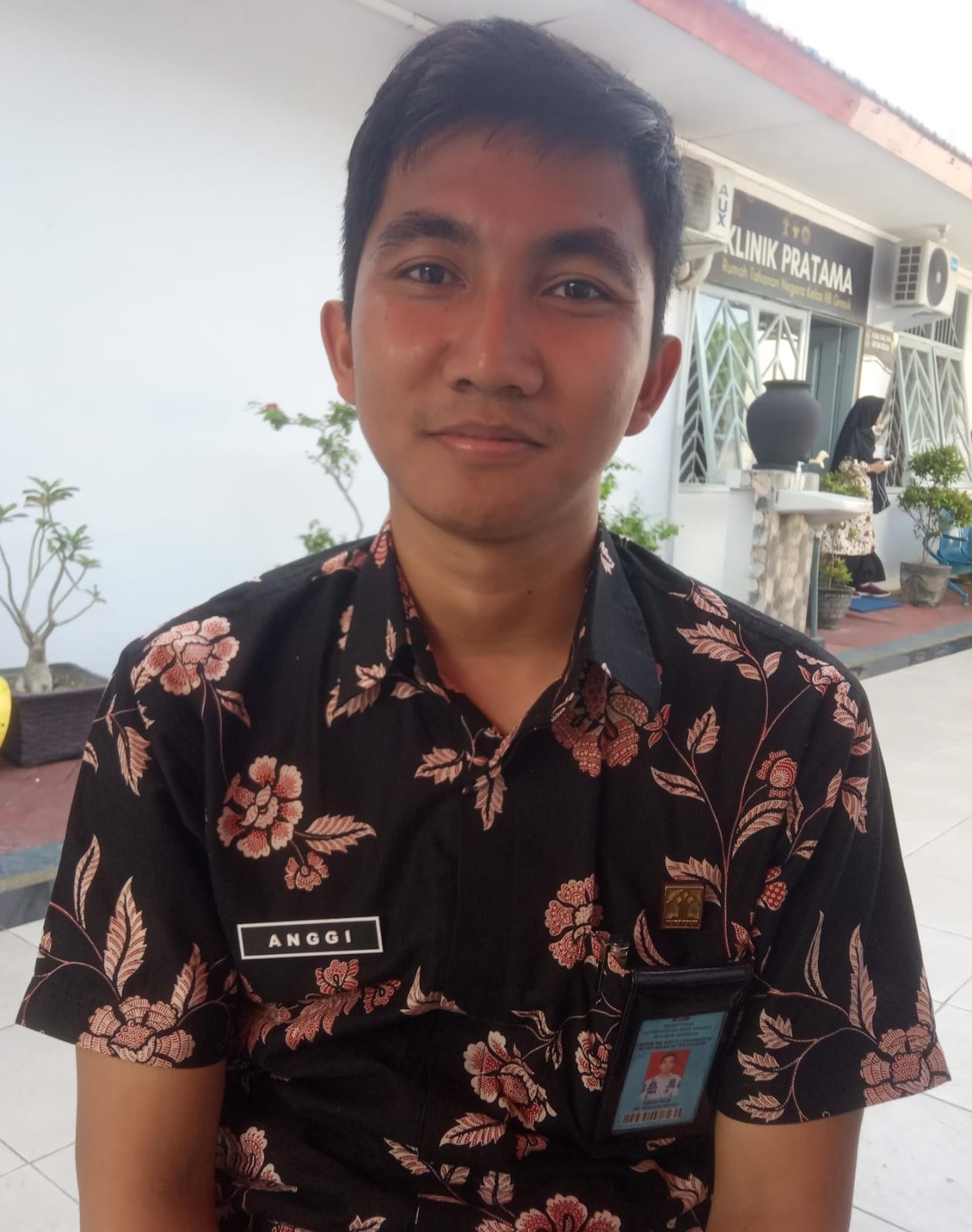 Kepala Sub Seksi Pelayanan Tahanan Rutan Gresik, Anggi Fauzi.