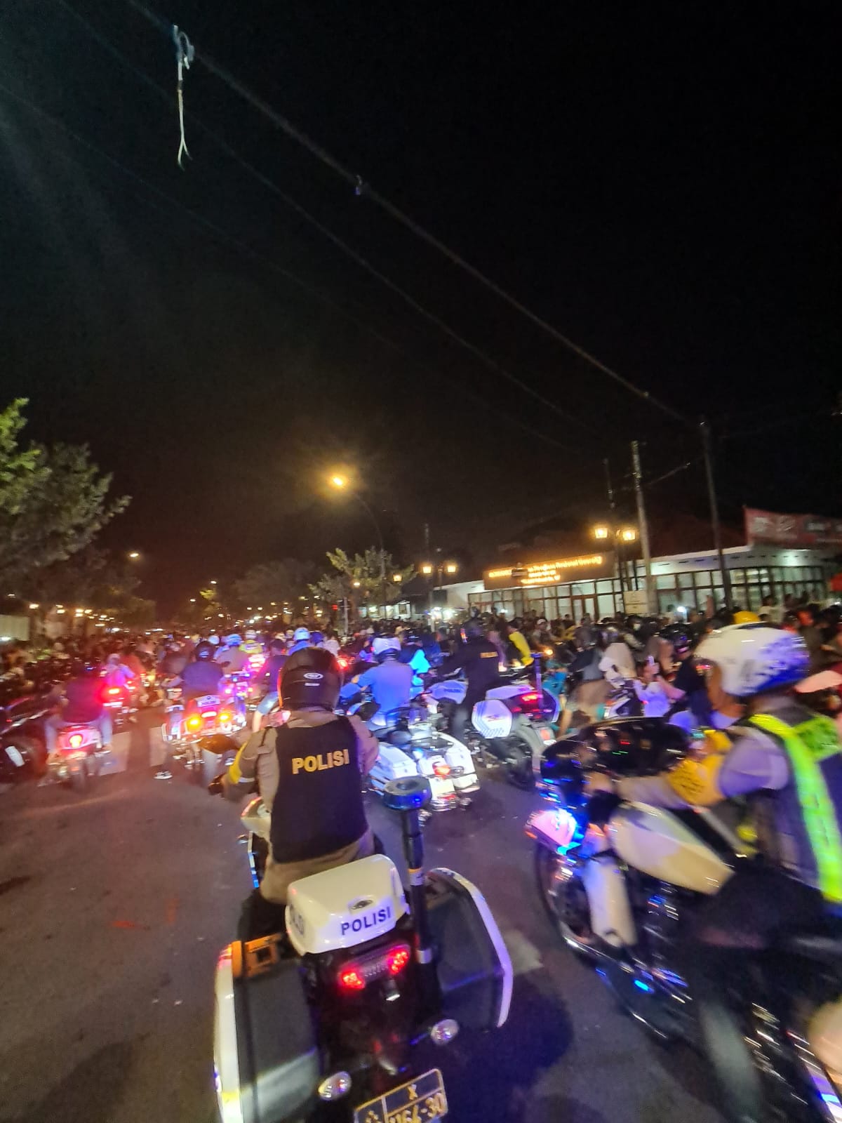 RAMAI: Kawasan Bandar Grissee jadi lokasi untuk merayakan tahun baru 2024