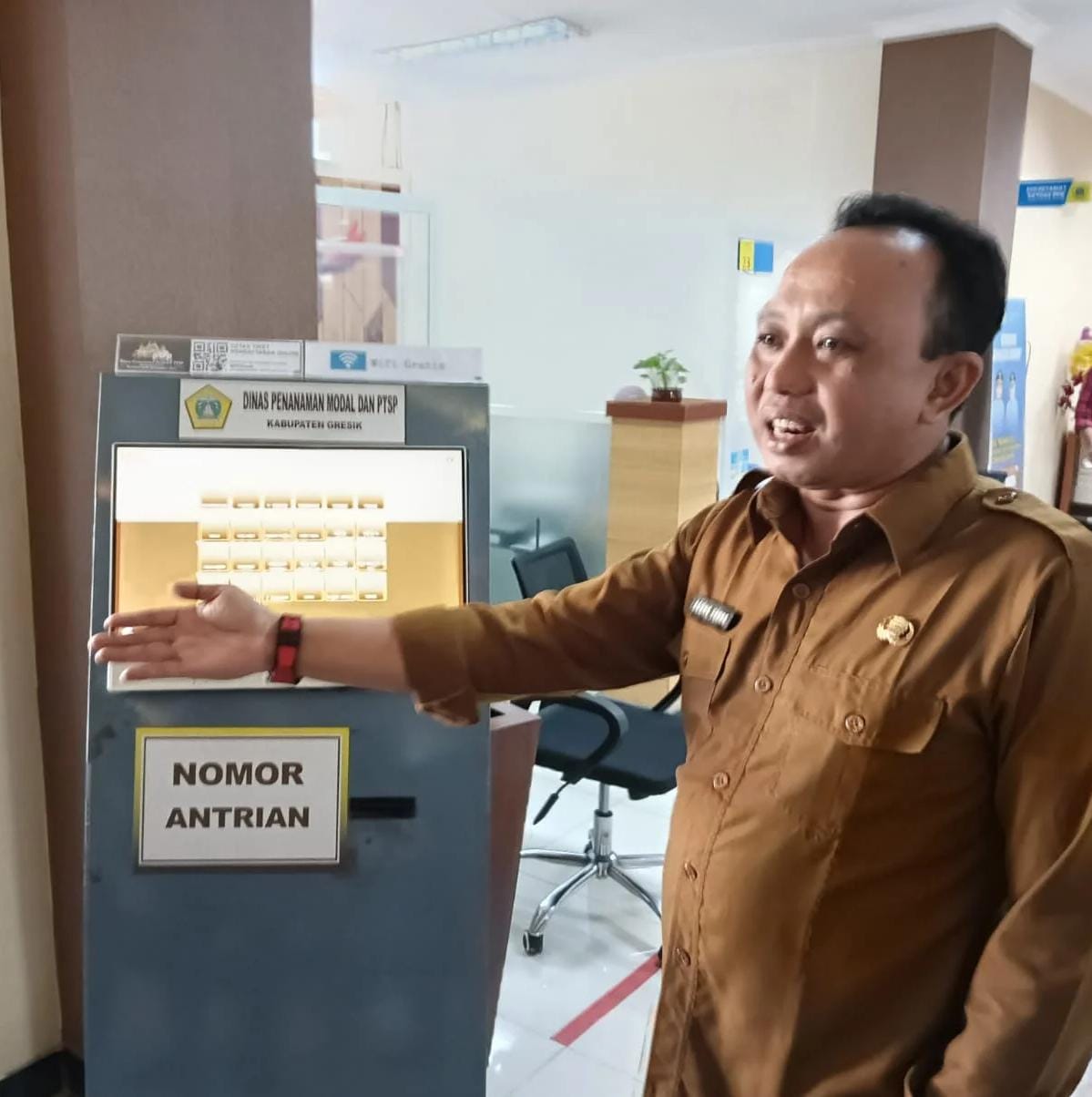 Kepala Badan Kepegawaian Daerah dan Pengembangan Sumber Daya Manusia (BKPSDM) Gresik, Agung Endro Dwi Setyo Utomo