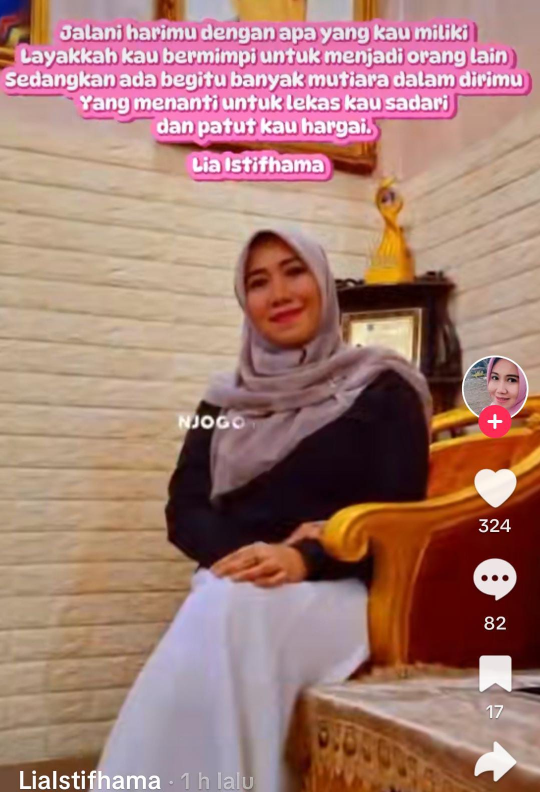 VIRAL: Akun TikTok Lia Istifahama ramai dibandingkan kecantikannya dengan Kondang di surat suara DPD RI saat Pemilu 2024