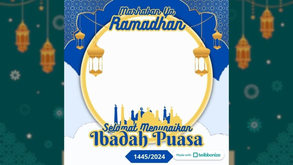 MENARIK; Berikut berbagai twiwwbon yang bisa kamu pakai untuk Ramadan 2024.