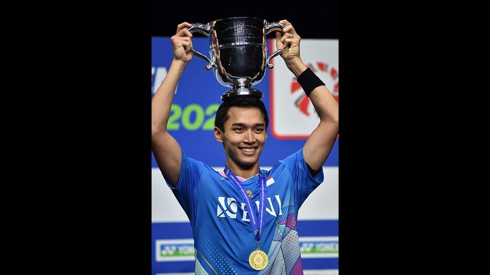 Jojo Jonathan Cristie menjadi pemenang All England 2024