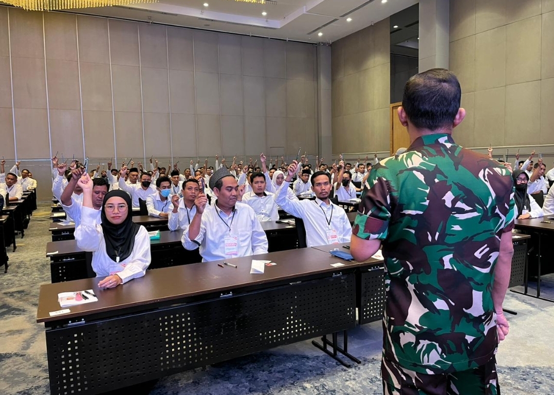 Para peserta seleksi calon anggota KPU Gresik saat mengikuti seleksi CAT dan Psikologi beberapa waktu lalu.